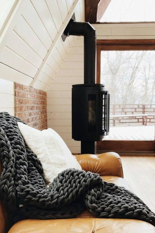 Einrichtungsideen Strick Heavy Knits