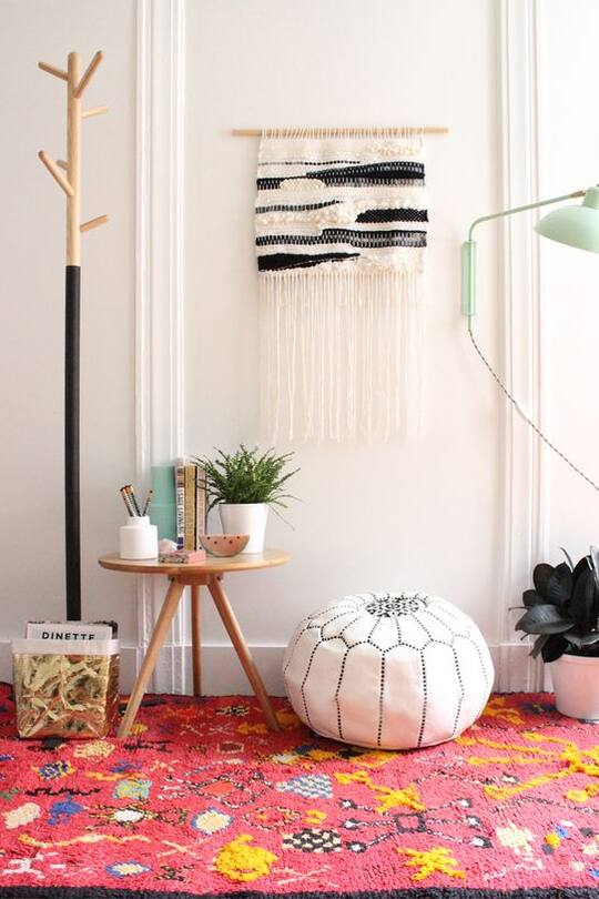pouf intérieur wohninspiration