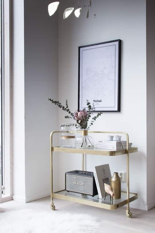 Pinterest-Bilder Wohninspiration zum Thema Messing