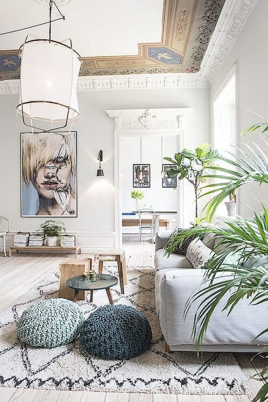 pouf intérieur wohninspiration