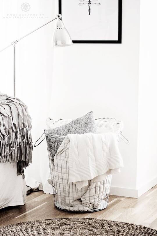 Einrichtungsideen Aufbewhrung aus Draht