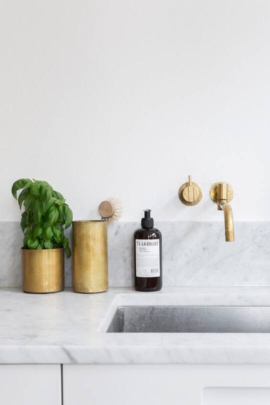 Pinterest-Bilder Wohninspiration zum Thema Messing