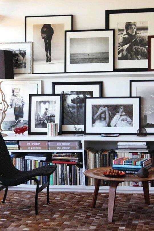 Einrichtungsideen, Bilderwände