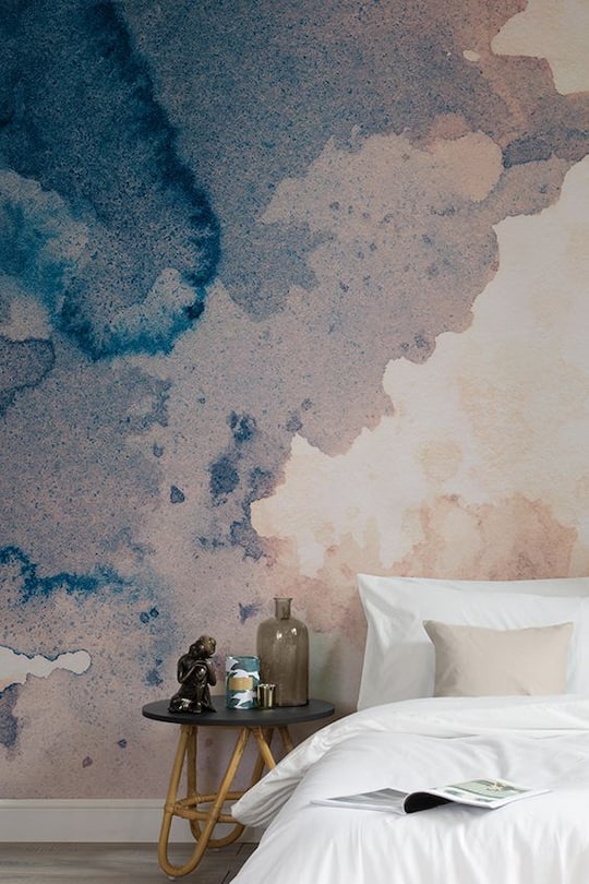 Wohninspirations-Bild zum Thema bemalte Tapeten