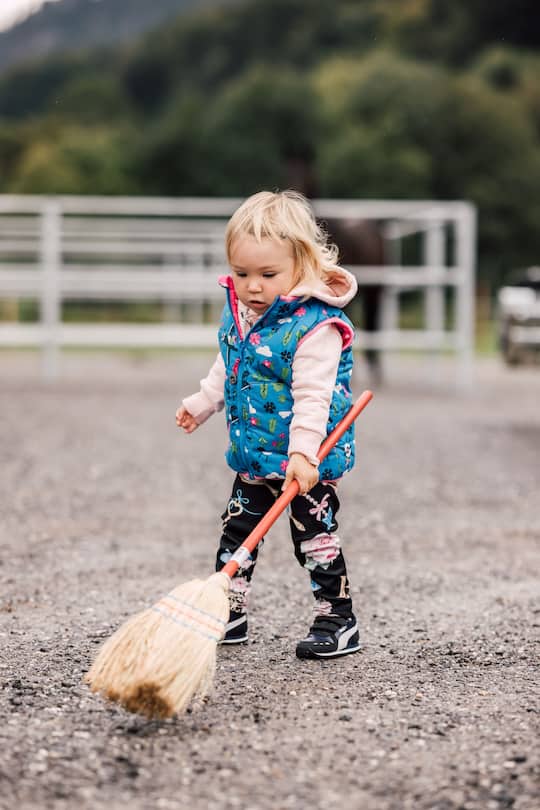 Martina Hingis mit Tochter Lia, 2020