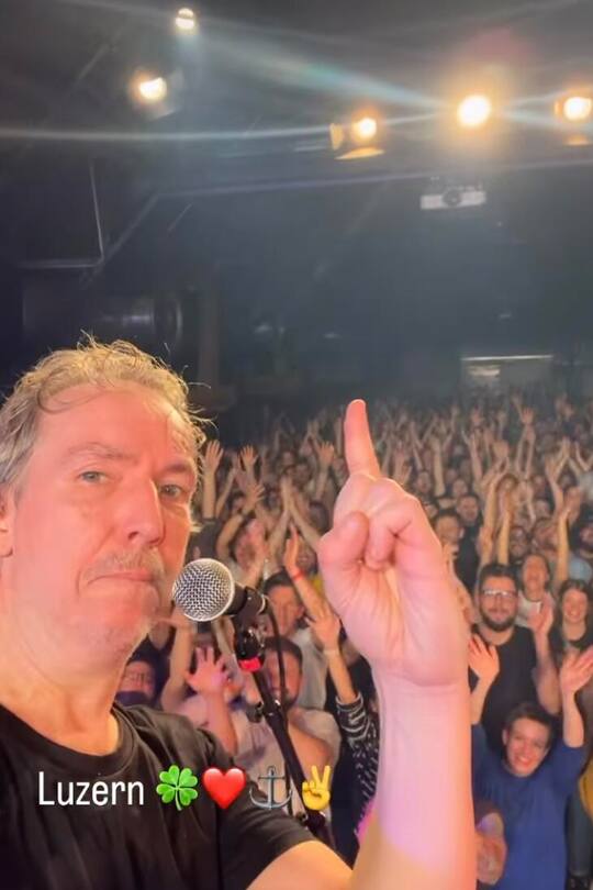 Auch in Luzern wurde er schliesslich herzlich empfangen. Ob ihn den Luzerner Rahmkäse ebenfalls begeistern konnte?