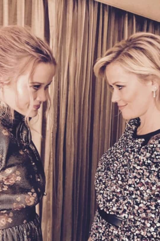 Reese Witherspoon mit Tochter Ava auf Instagram