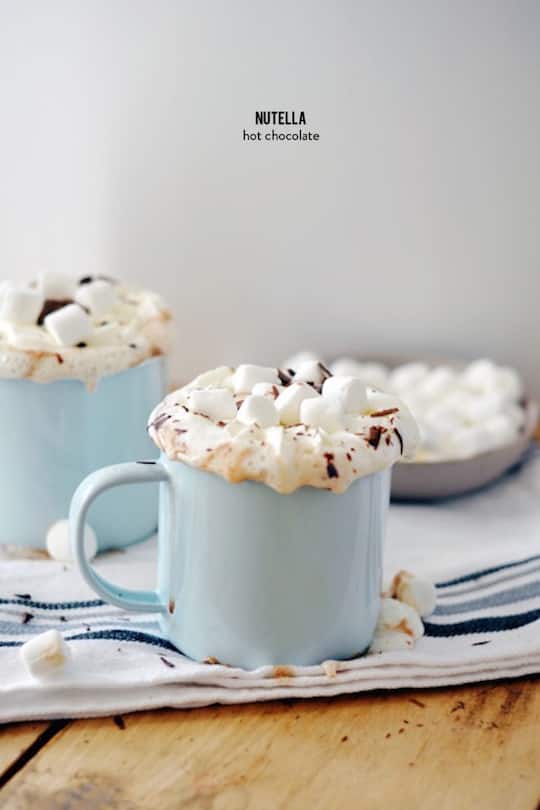 nutella heisse schokolade