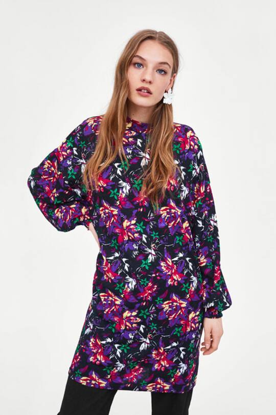 blumenkleid von Zara