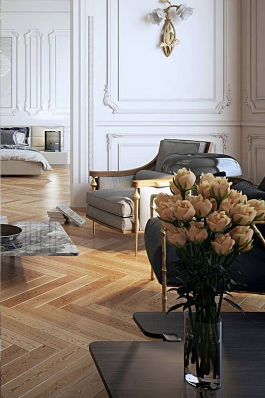 Dekoriere mit Blumen