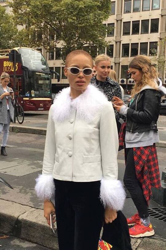Adwoa Aboah in Saks Potts