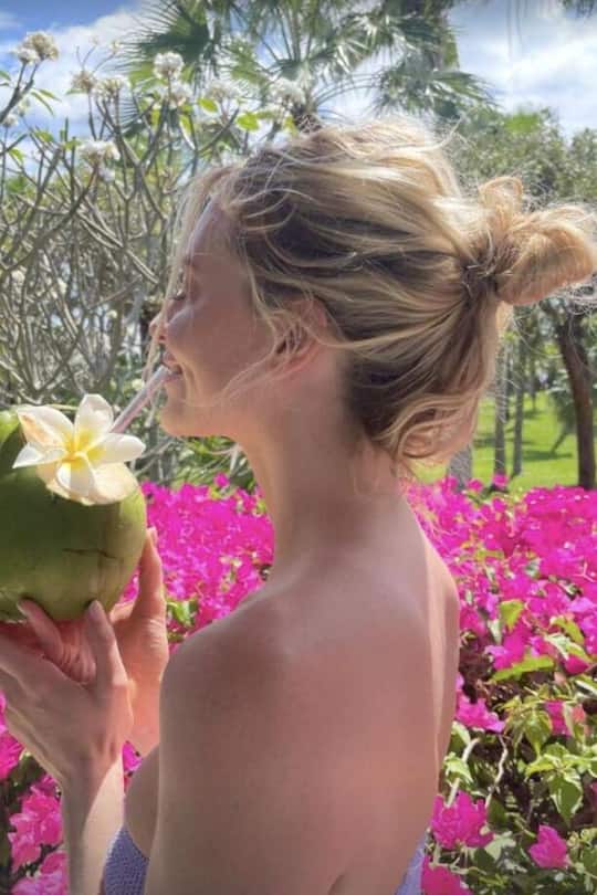 Prinz Konstantinos-Alexios postete in seiner Instagram-Story ein Foto von Poppy Delevingne.