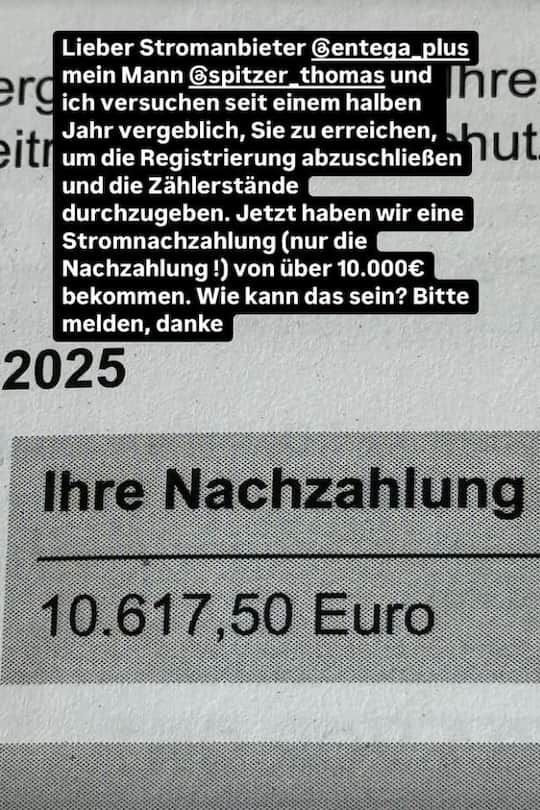 Hazel Brugger muss sich über ihren Stromanbieter ärgern.