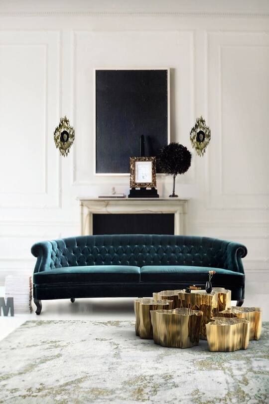 Wohninspiration Petrol