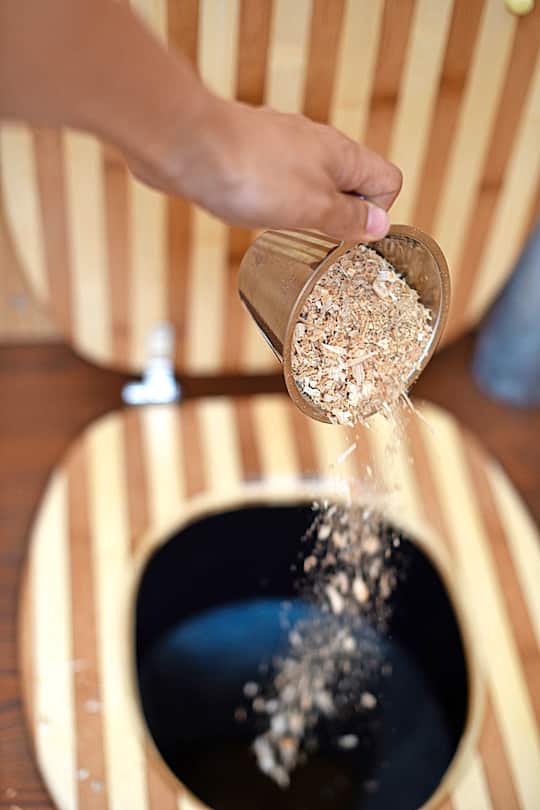 Aus dem Urin wird Phosphor für ökologische Düngemittel rückgewonnen