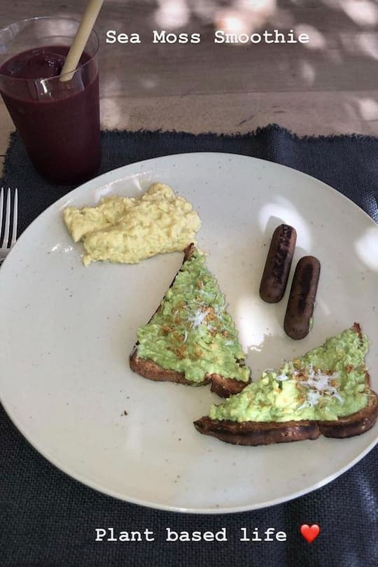 Kim Kradashian sea moss