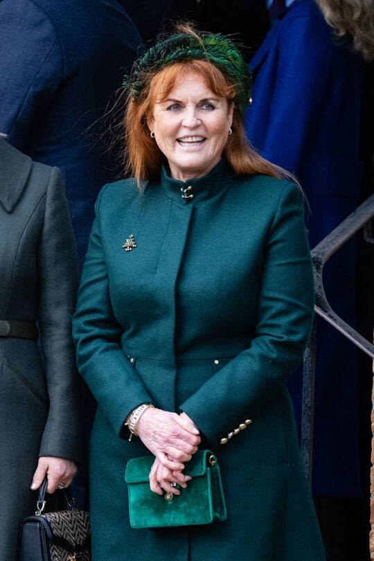 Fergie wirkte bereits am zweiten Weihnachtstag mit der Royal Family in Sandringham zufrieden und gelöst.