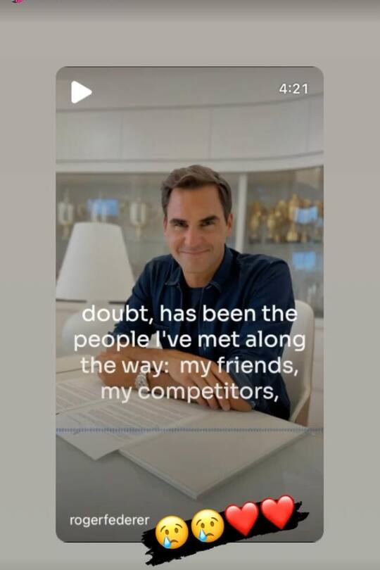 Stan Wawrinka reagiert auf den Rücktritt von Roger Federer.