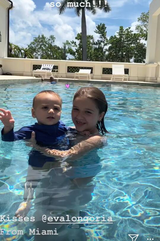 Beckham Sommerferien in Miami 2019