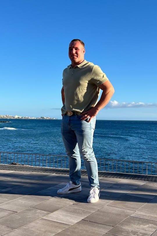 Joel Wicki auf Teneriffa, Sagen Sie mal ©zvg