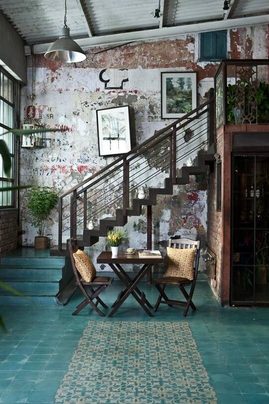 Wohninspiration Petrol