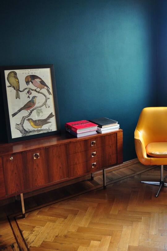 Wohninspiration Petrol