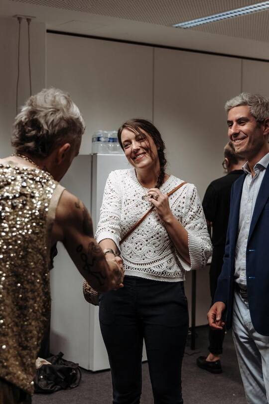 Robbie Williams und Prinzessin Alexandra