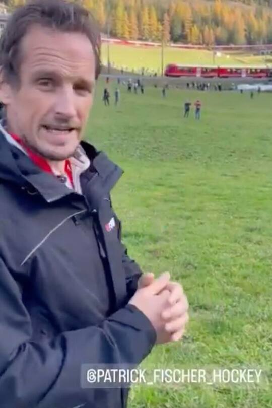 Verfolgte für den Bündner Energiekonzern durch den Anlass: Nati-Coach Patrick Fischer.