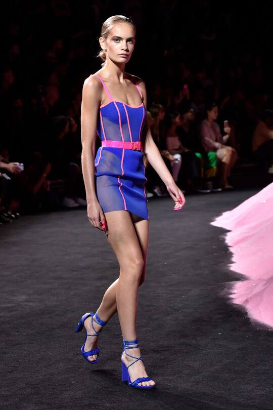 Nina Marker an der Fashion Week in New York, Paris, London und Mailand