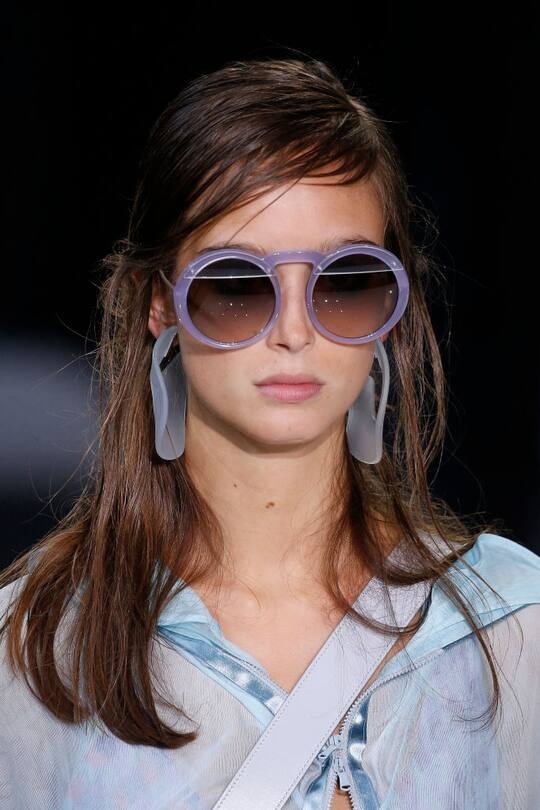 Brillen gesehen auf den Catwalks an der Fashion Week London im September 2017