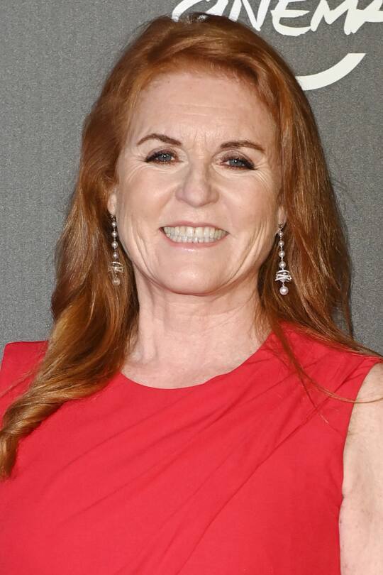 ROME, ITALY - OCTOBER 20: Sarah Ferguson attends the Red Cross Charity Event during the 16th Rome Film Fest 2021 at Villa Miani on October 20, 2021 in Rome, Italy. (Photo by Daniele Venturelli/Getty Images)