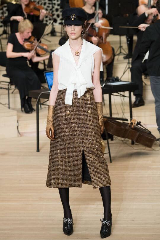 Runway-Bild der Métiers d'Art-Show 2017/2018 von Chanel