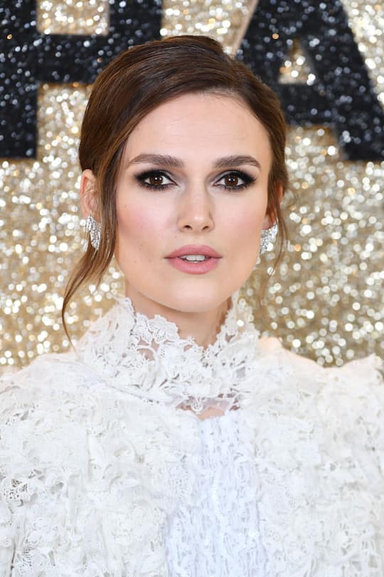 LONDON, ENGLAND - MARCH 09: Keira Knightley attends the "Misbehaviour" World Premiere at The Ham Yard Hotel on March 09, 2020 in London, England. (Photo by Gareth Cattermole/Getty Images)