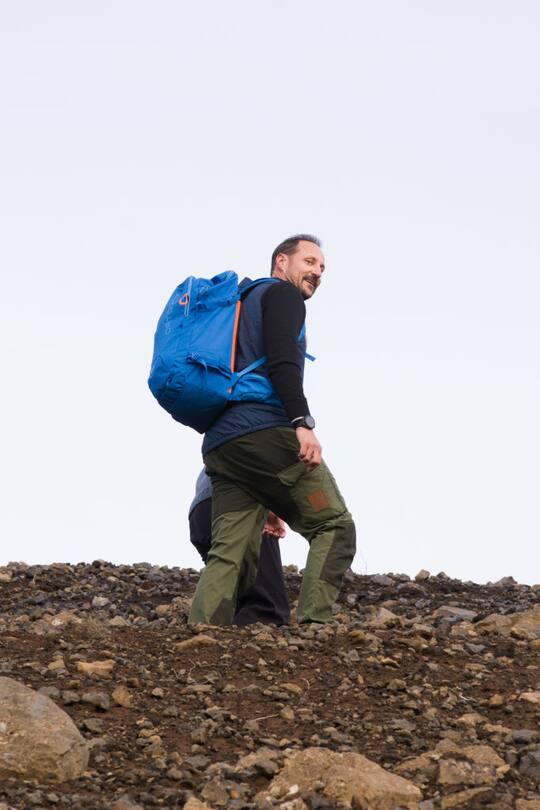 Kronprinz Haakon von Norwegen ist ein echter Naturbursche.