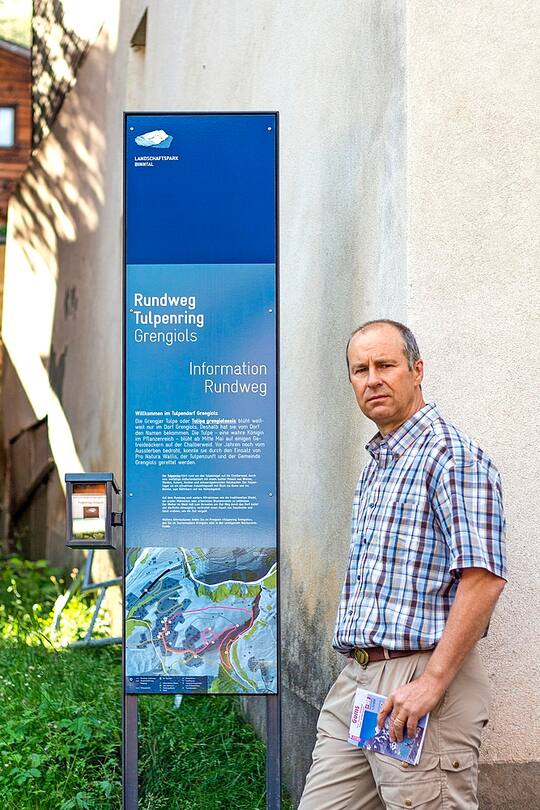 Gregiols Tulpenring-Wanderweg