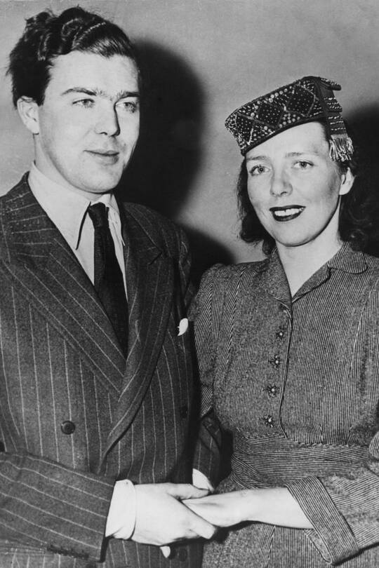 Prinz Carl Johan Bernadotte mit seiner Ehefrau Kerstin Wijkmark