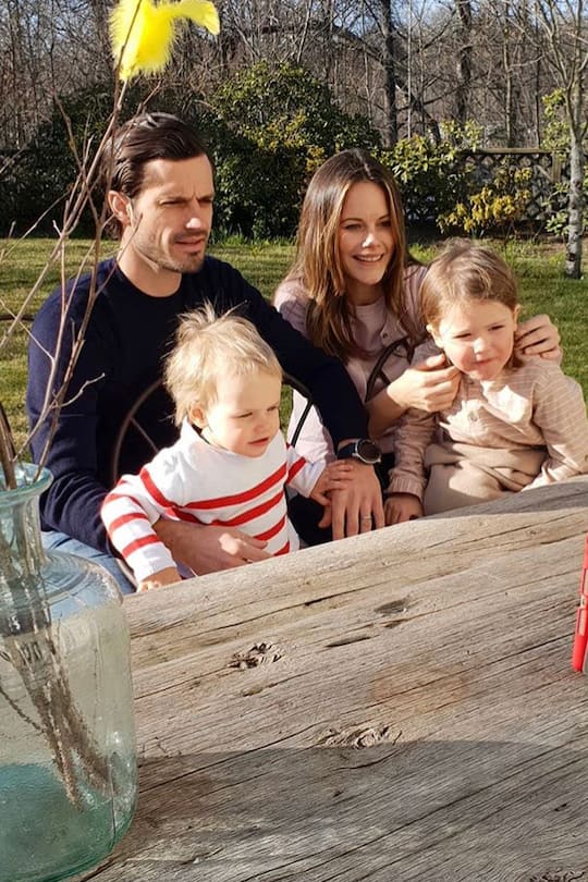 Hand out photo of Prince Alexander for his 4th birthday. Prince Carl Philip and Princess Sofia publish a new photo of their son Prince Alexander on the occasion of his 4th birthday. Sweden on April 19, 2020. Photo by Prinsparet via Stella Pictures/ABACAPRESS.COM (FOTO: DUKAS/ABACA)