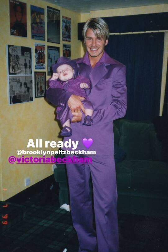 Brooklyn Beckham erlebte die Hochzeit seiner Eltern live mit – dürfte sich aber wohl nicht mehr daran erinnern können.