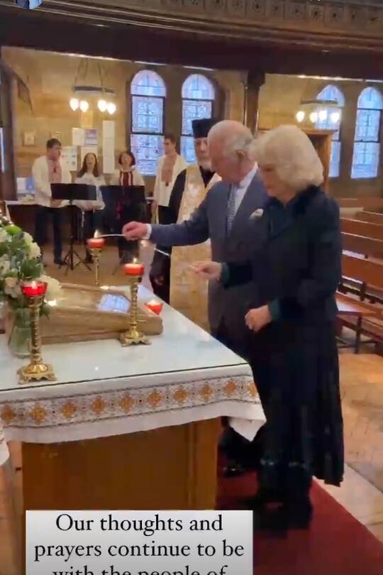 Charles und Camilla Instagram