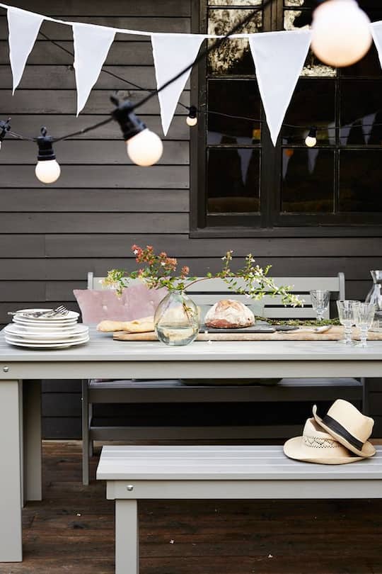Gartenparty-Deko