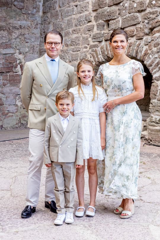 Kronprinzessin Victoria Schweden Prinzessin Estelle Prinz Oscar Prinz Daniel 2022