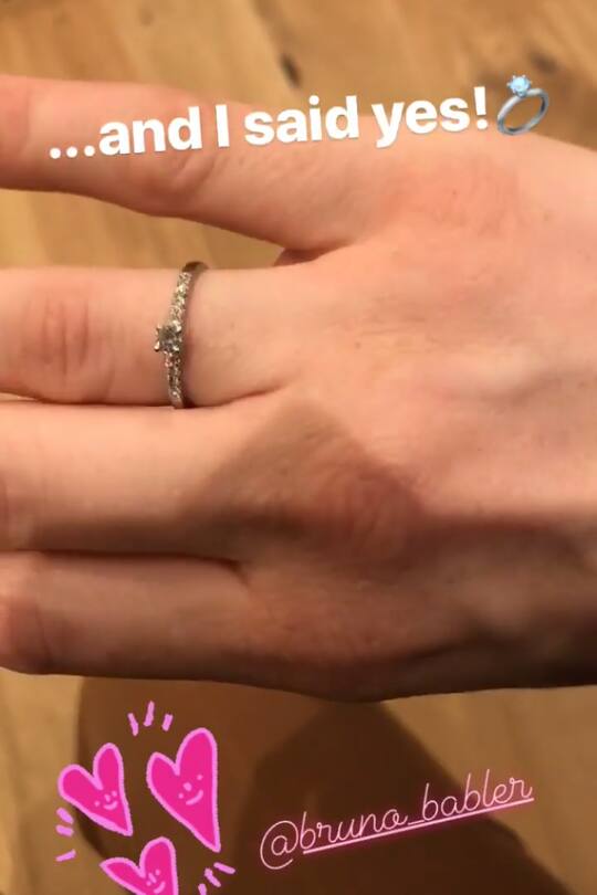 Zaklina Djuricic und Bruno Babler Heiratsantrag