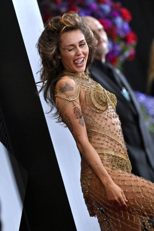 LOS ANGELES, CALIFORNIA - FEBRUARY 04: (FOR EDITORIAL USE ONLY) Miley Cyrus attends the 66th GRAMMY Awards at Crypto.com Arena on February 04, 2024 in Los Angeles, California. (Photo by Axelle/Bauer-Griffin/FilmMagic)