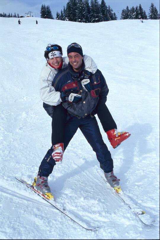 Vreni Schneider und Marcel Fässler gaben sich 1999 das Ja-Wort.