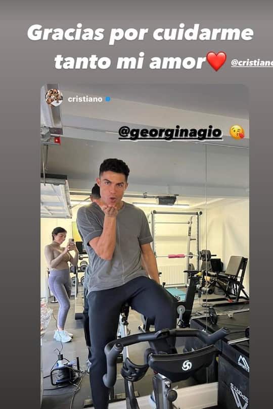 Cristiano Ronaldo und Georgina Rodriguez