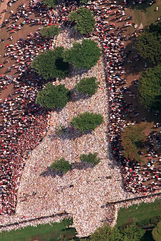 Lady Diana Spencer Todestag Blumen vor Kensington Palast Palace Foto