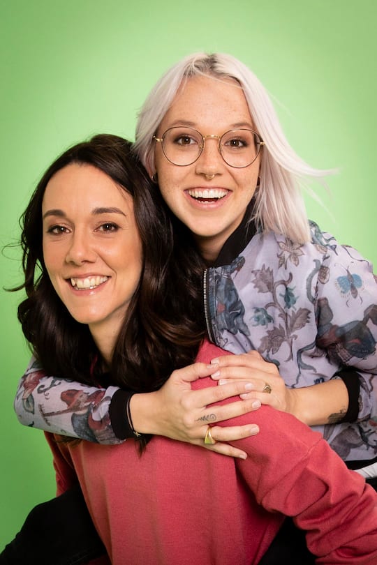 Stefanie Heinzmann und beste Freundin Sara Rytz