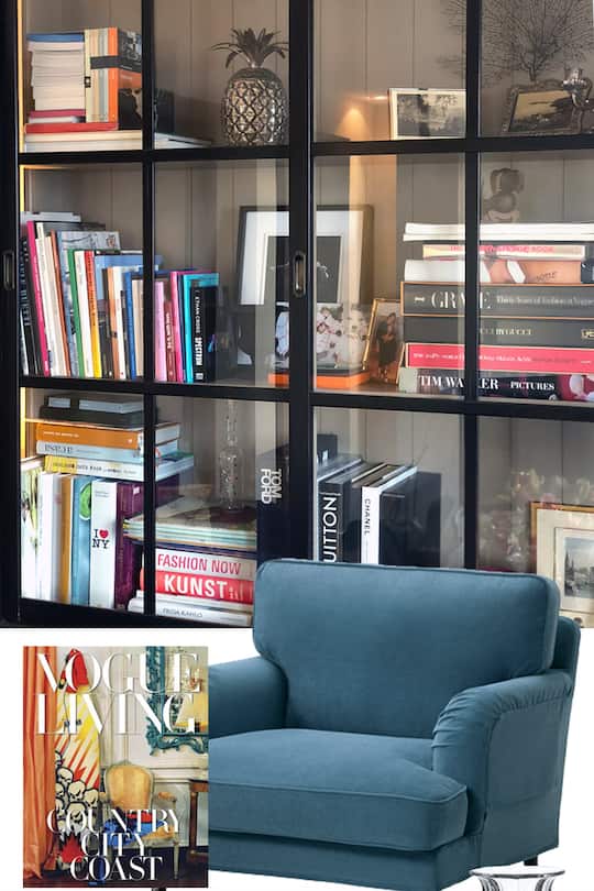 Im Wohnzimmer von Chefredaktorin Sabina Hanselmann-Diethelm