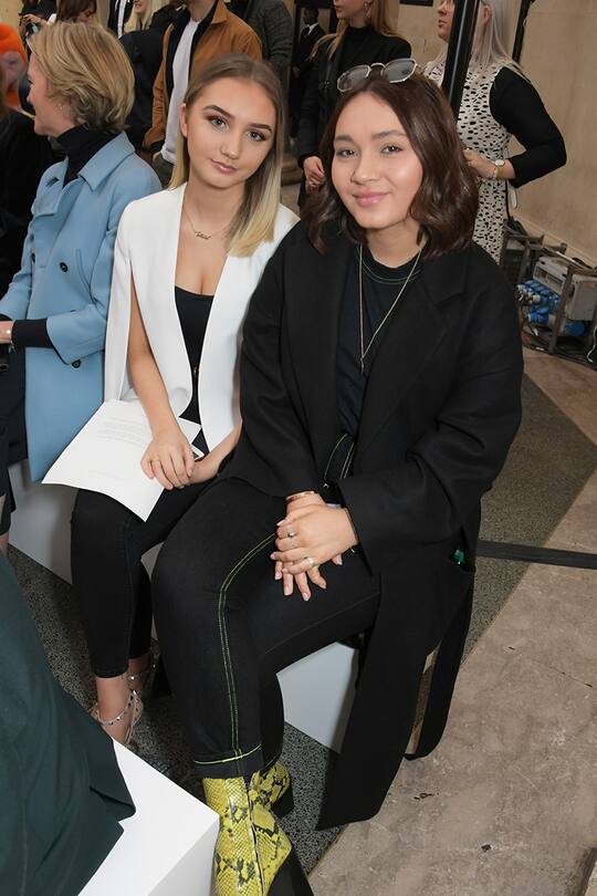 Liberty Adams an der Victoria Beckham Show