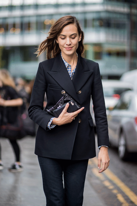 Street Style von der London Fashion Week